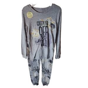 Spooky Night "Creeping off to Bed" Two Piece Pajama Set, NWT, Size 6